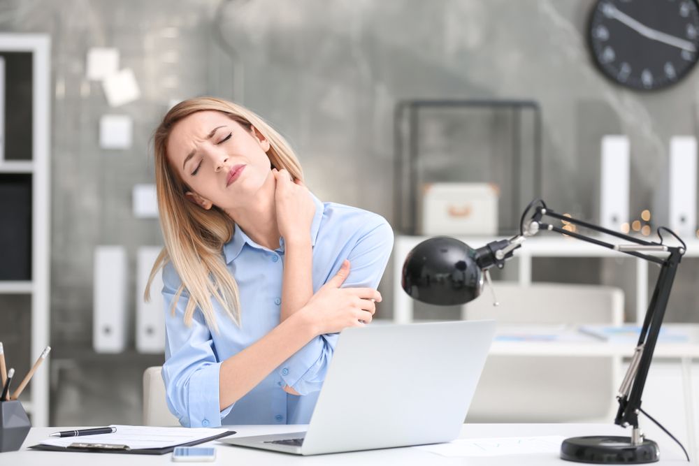 How Is Working at a Desk Is Associated With Neck Pain?
